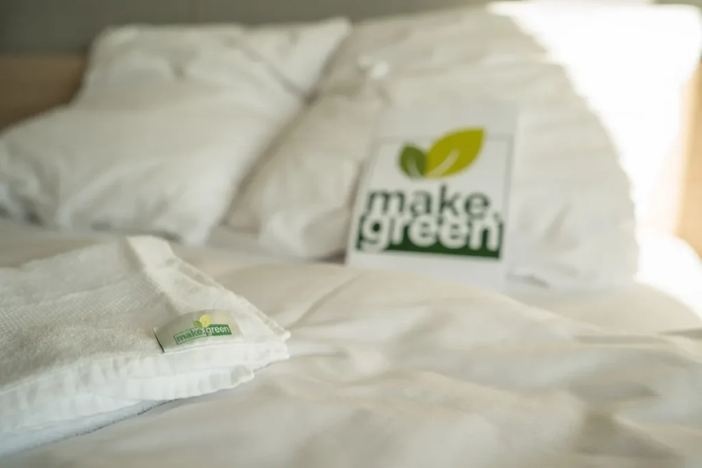 Umweltfreundliche Bettwäsche für nachhaltige Übernachtungen im DEKRA Congresshotel